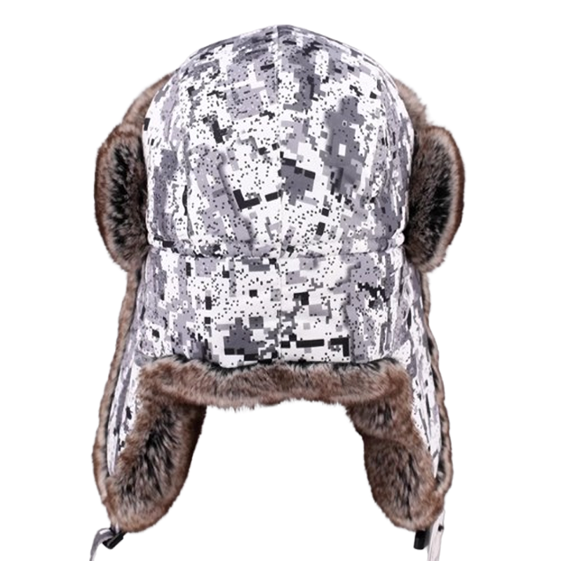 Camouflage bomber cap V0438