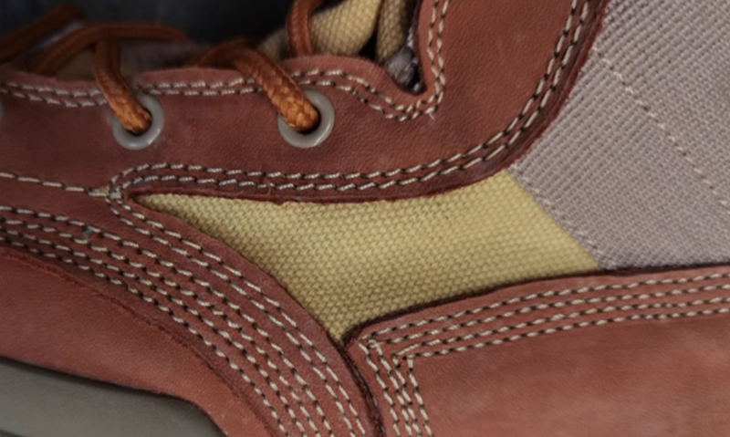 Lace-up high-cut desert boots V0435