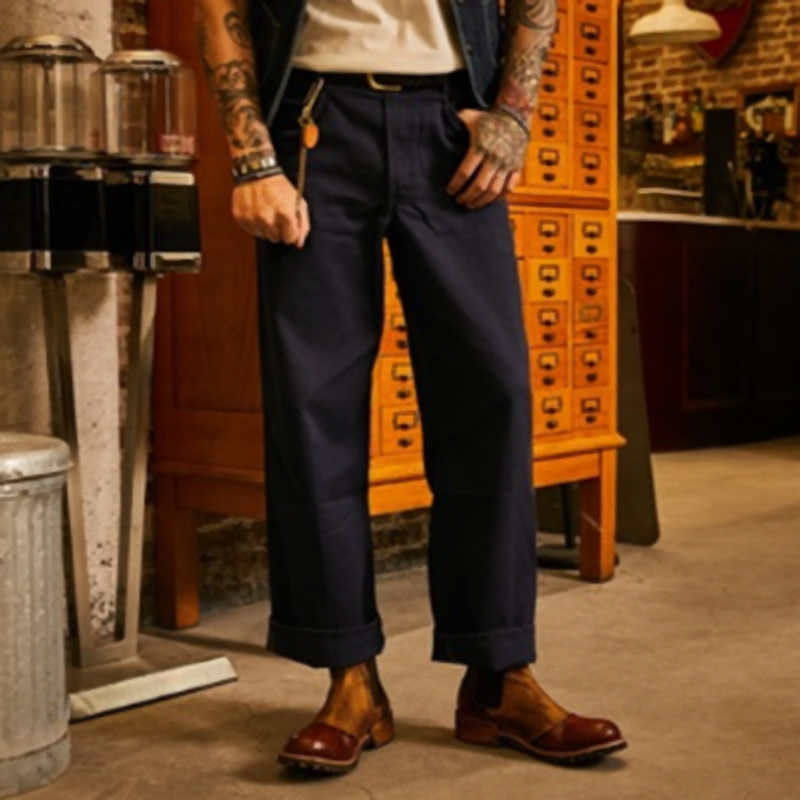 Retro High-Top Chelsea Boots V0806
