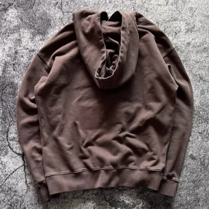 Heavyweight washed sweatshirt V0431