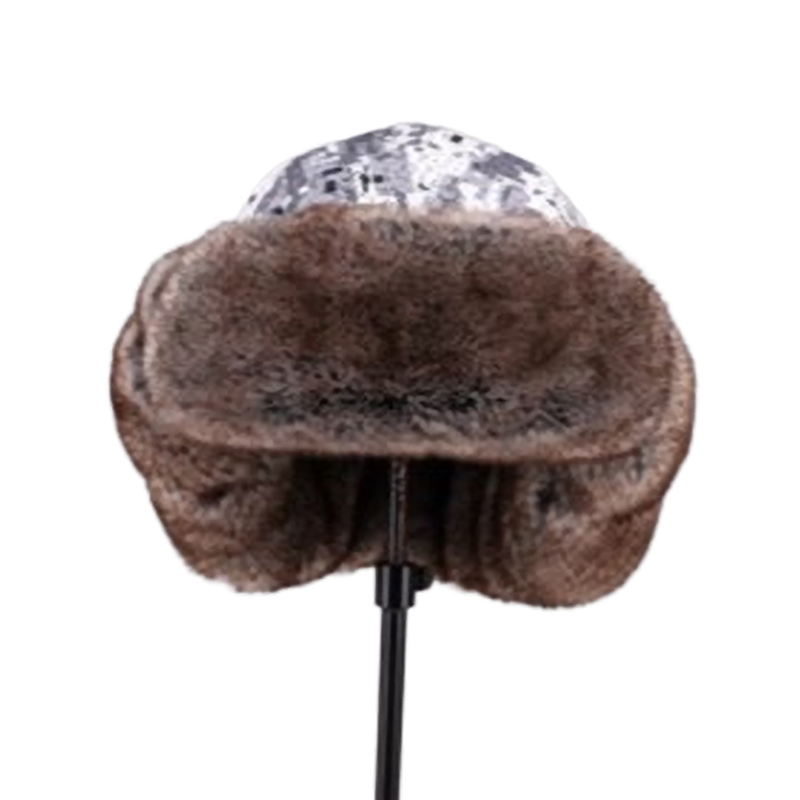 Camouflage bomber cap V0438