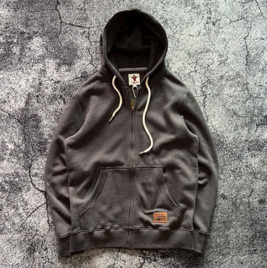 Lightweight Fleece Zip Hoodie V0921