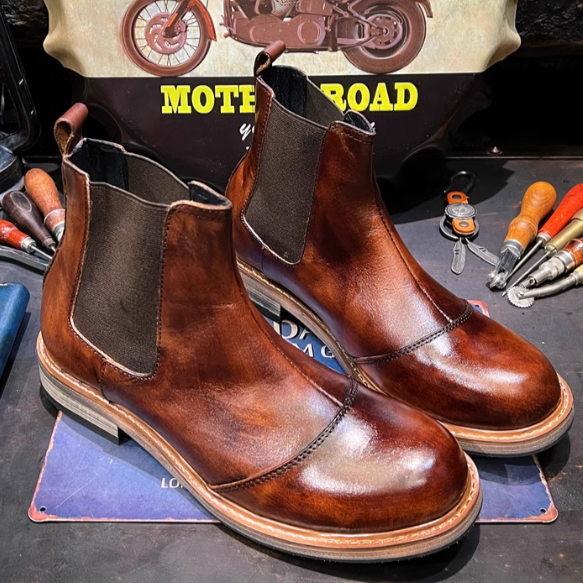American retro side gore boots V0531