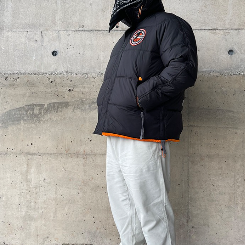Patch Lightning Cotton Down Jacket V0433
