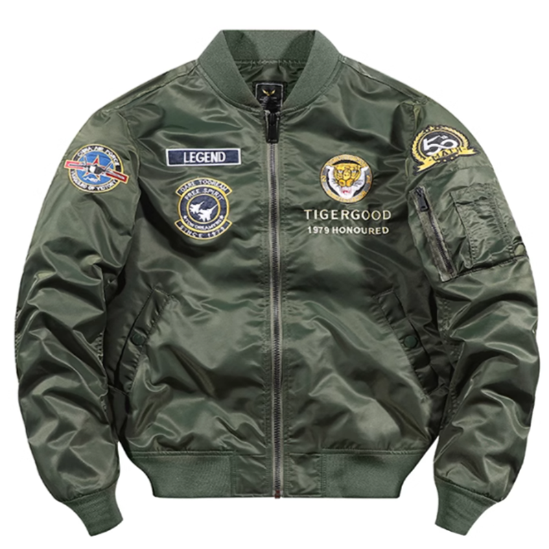 Vintage Bike Tiger MA-1 Jacket Z0289