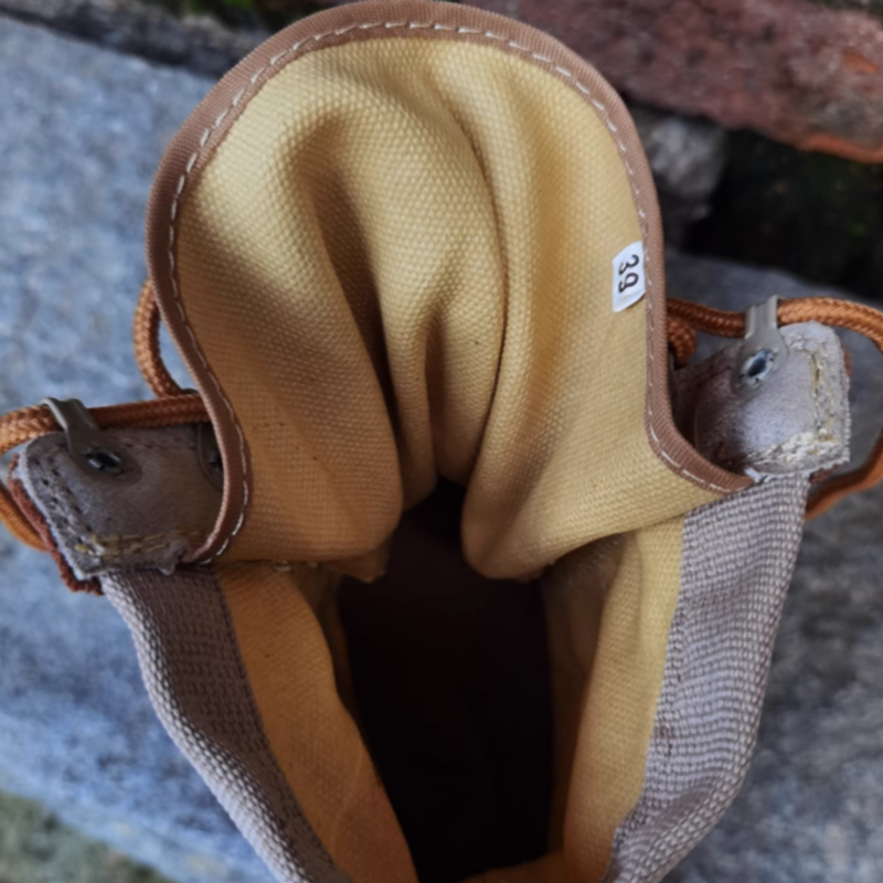 Lace-up high-cut desert boots V0435