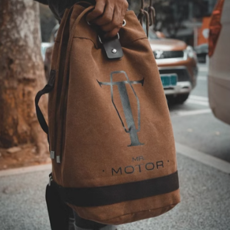 American Retro Canvas Backpack V0381
