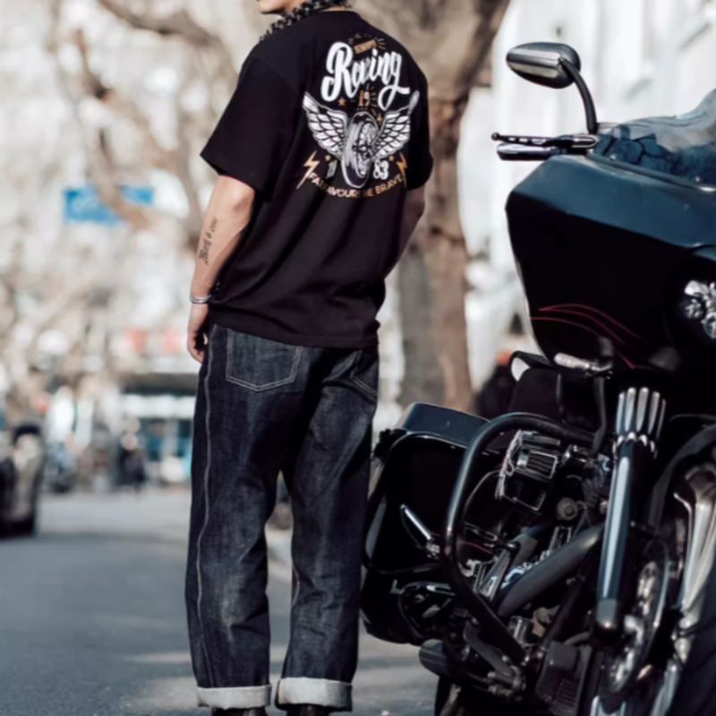 Heavy Way Back Logo T-Shirt V0503