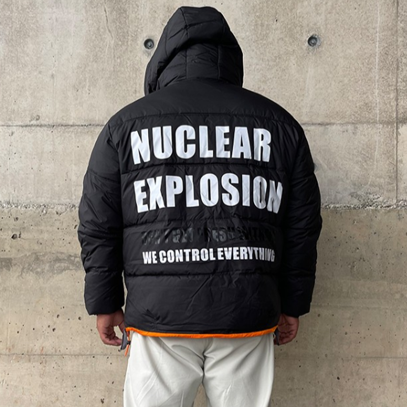 Patch Lightning Cotton Down Jacket V0433