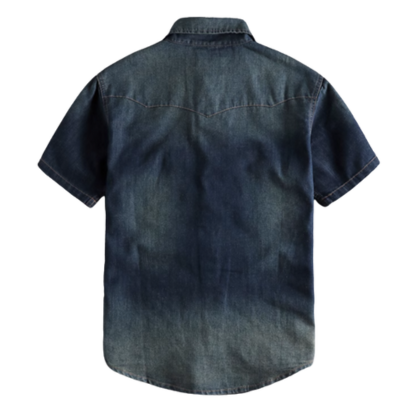 American Vintage Wash Denim Shirt V0683