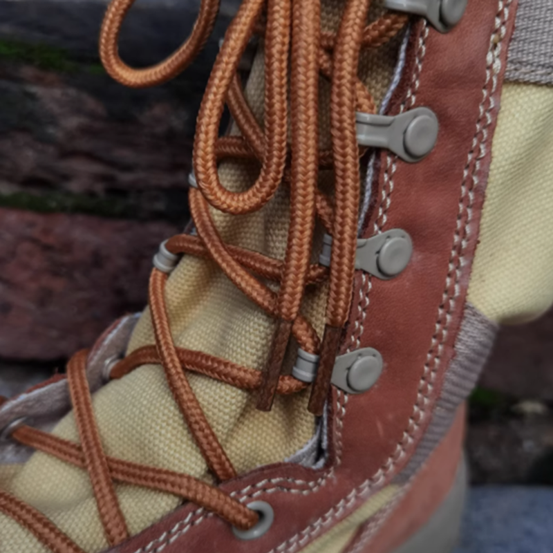 Lace-up high-cut desert boots V0435