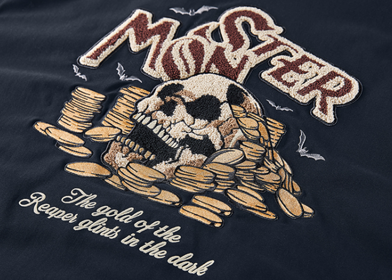 Skull Monster Reversible Jacket V0315