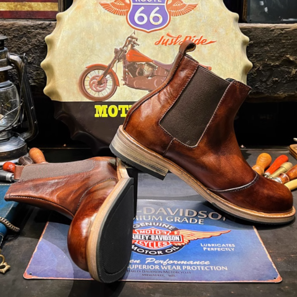 American retro side gore boots V0531