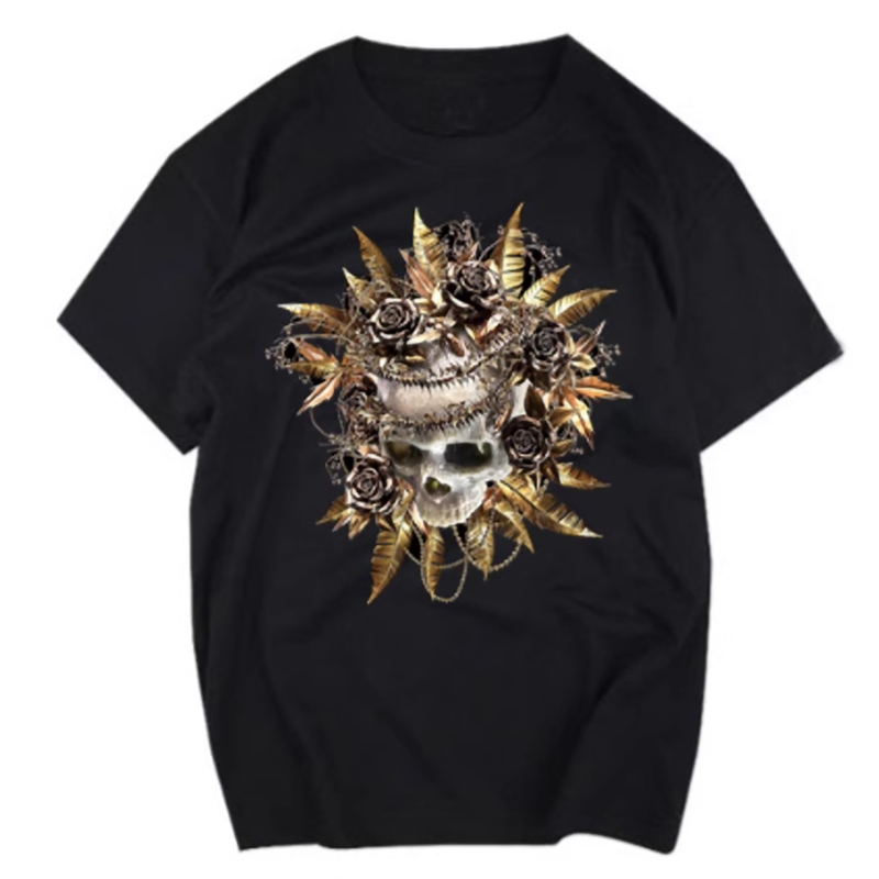 Dreamcatcher retro feather print T-shirt V0005