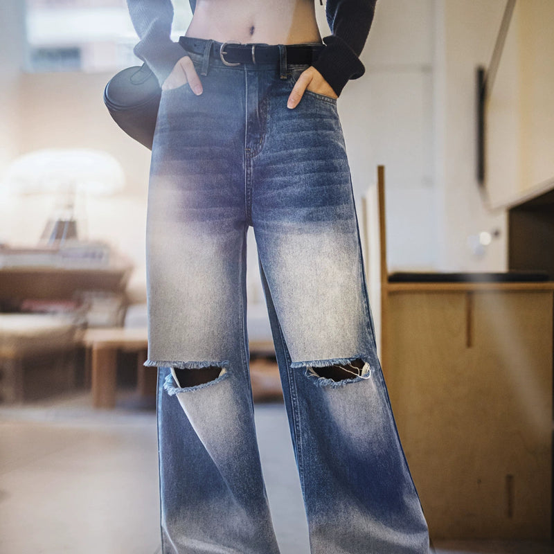 Spring Breeze Wide-Leg Jeans