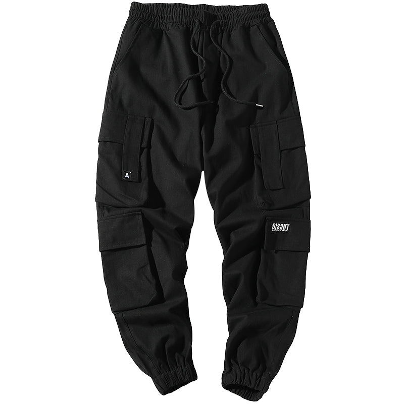 Retro Multi-Pocket Outdoor Cargo Pants V0538