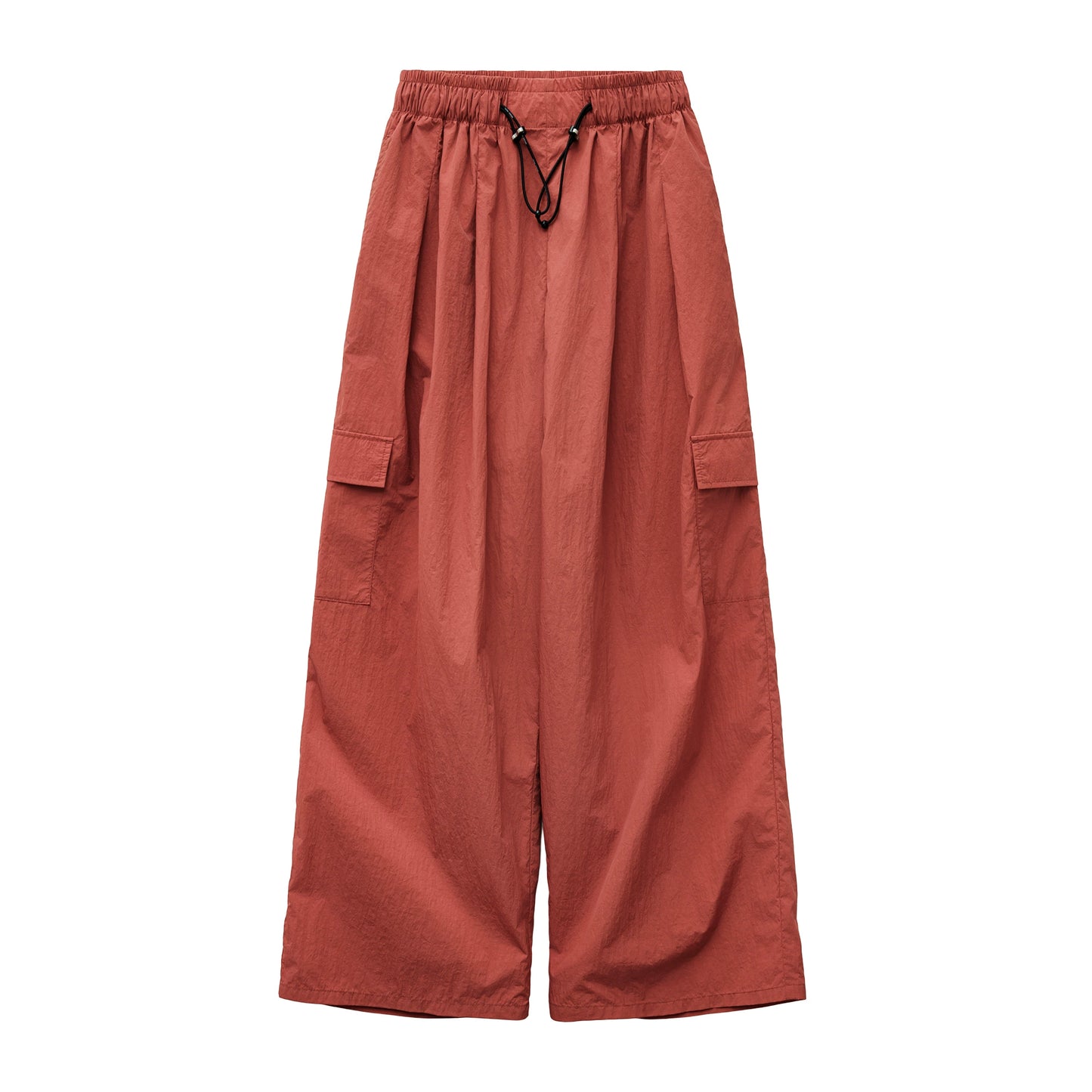 Sunset Orange Paratrooper Pants V0773