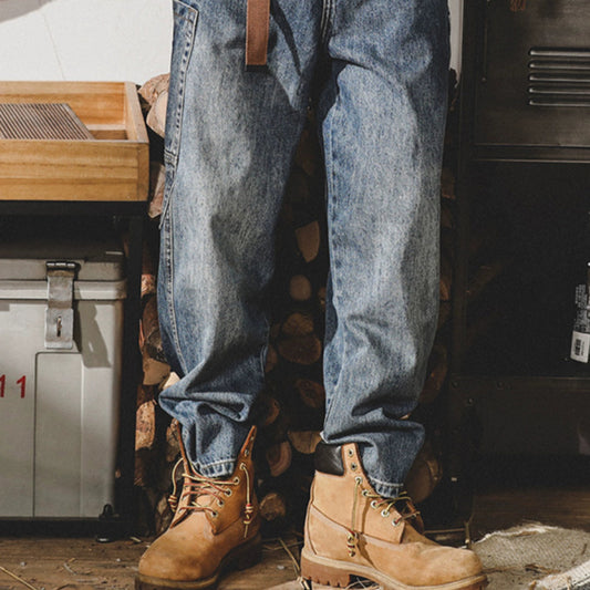 Urban Vintage Wide-Leg Denim V0698