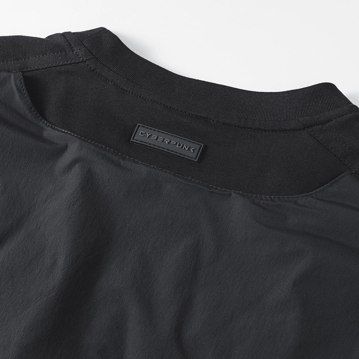 Faux two-piece chest pocket Tee V0601