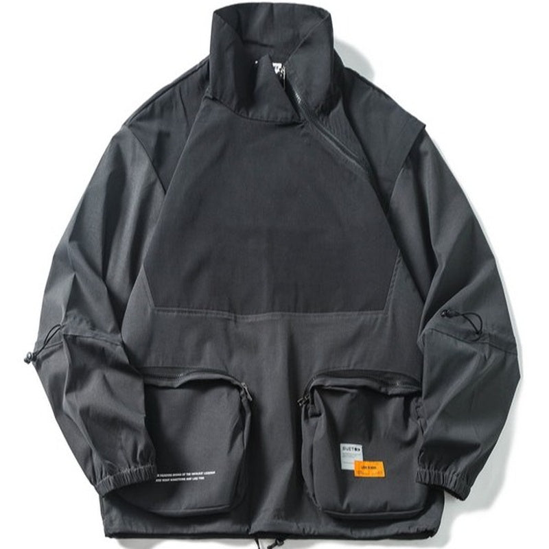 Urban Functional Zipper Jacket V0533