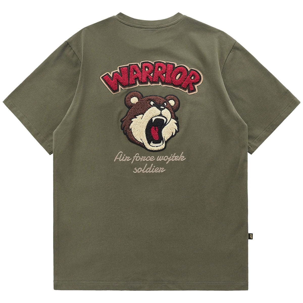 Retro Cartoon Embroidered Tee V0598