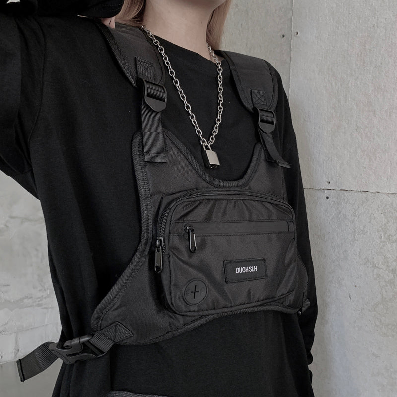 Tactical Windbreaker Vest with Multi-Pockets V0540