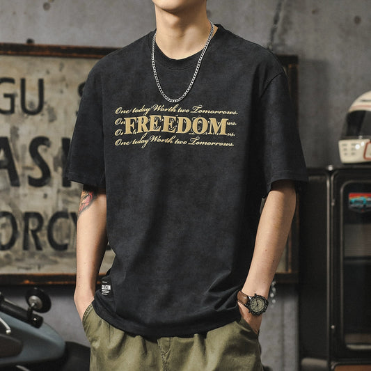 American Retro Graphic Tee V0742