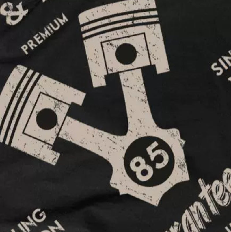 Retro Summer Biker Tee V0569
