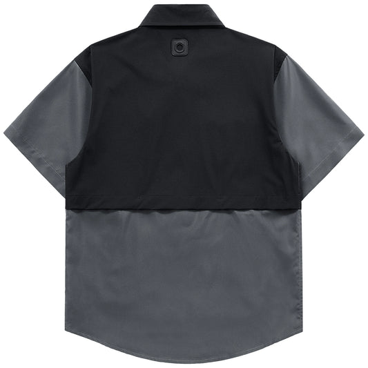 Color Clash Utility Shirt V0591