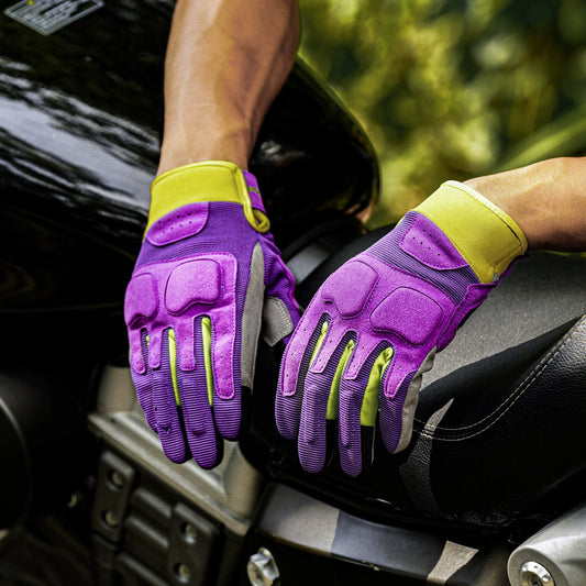 Retro Summer Motorcycle Gloves V0978