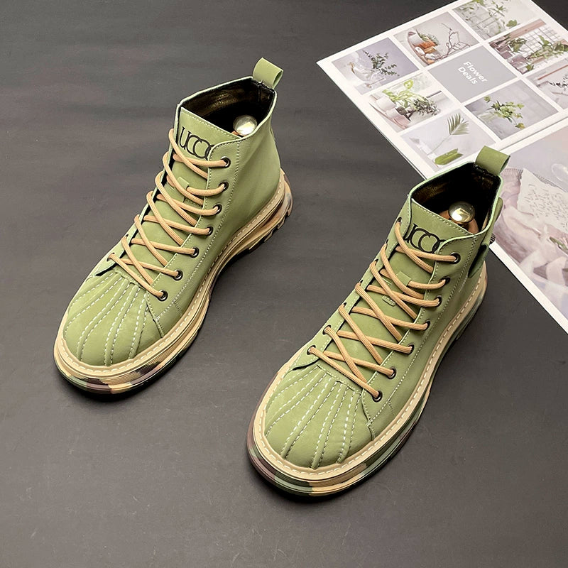 Retro British Motorcycle Boots V0785