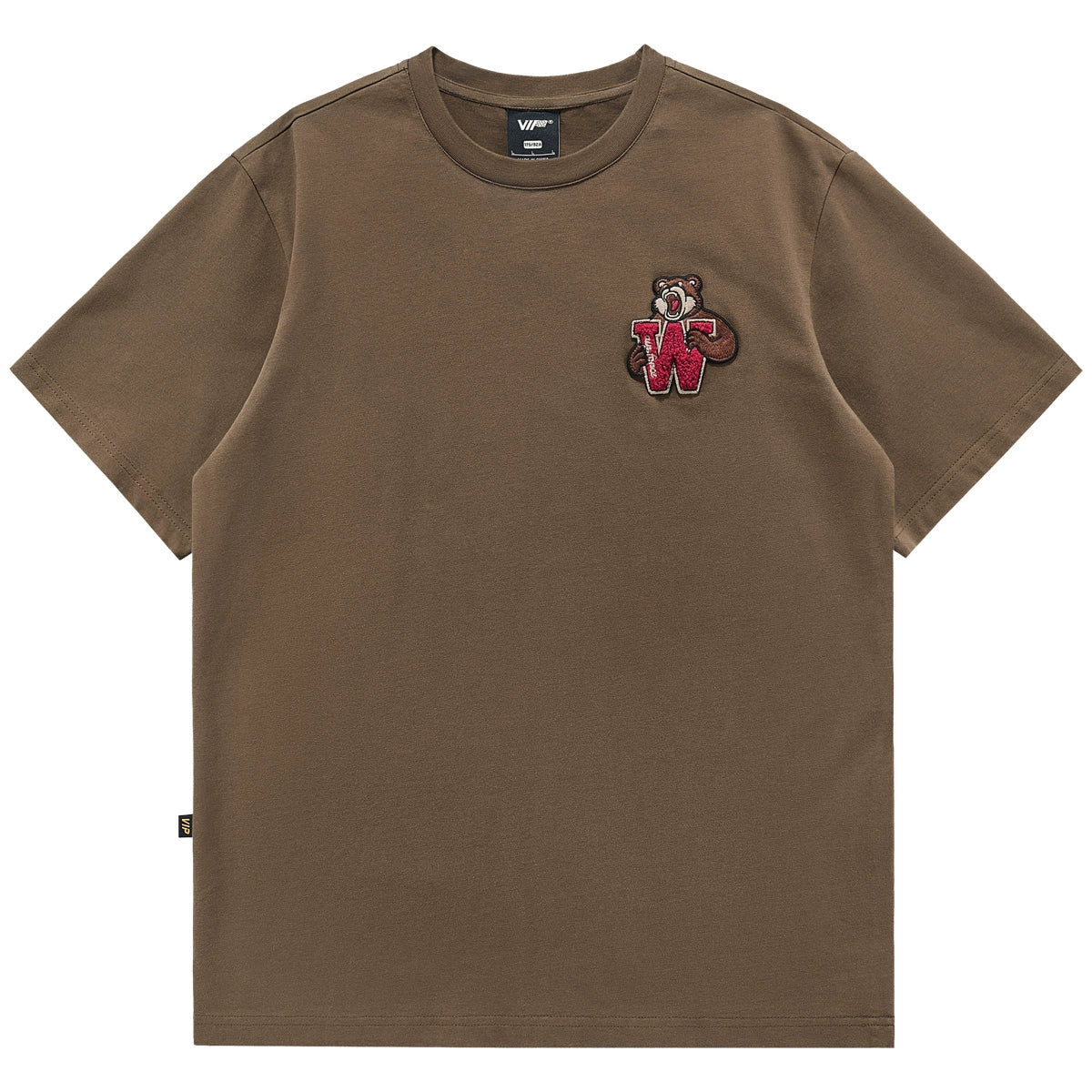 Retro Cartoon Embroidered Tee V0598