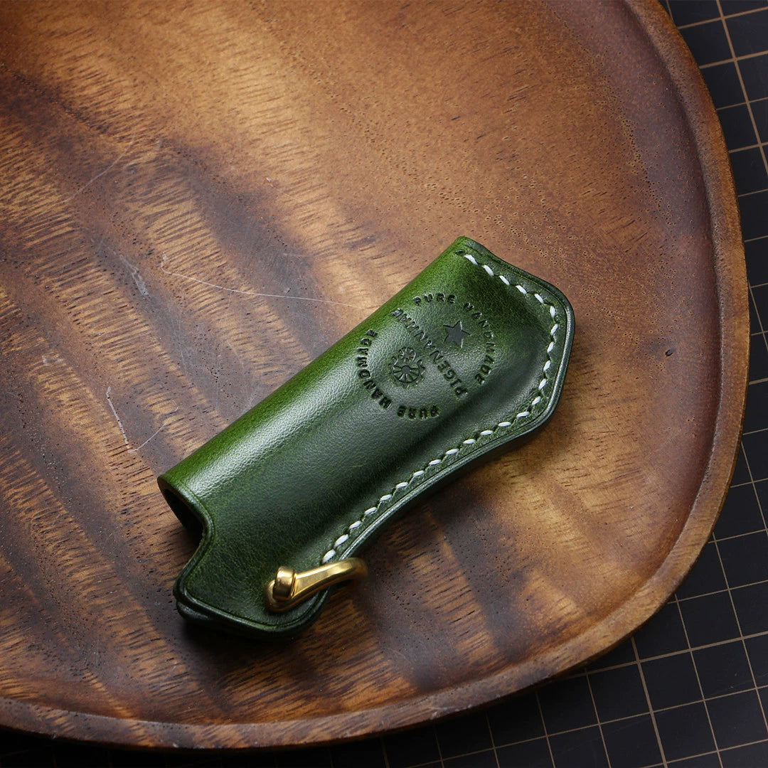 Retro Leather Lighter Case V0788