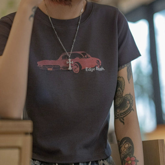 Retro Spice Girls Racing Tee V0630