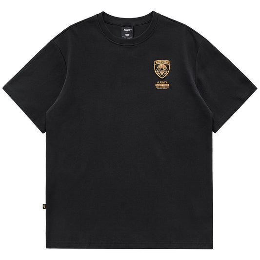 Vintage Airborne Embroidered Tee V0608