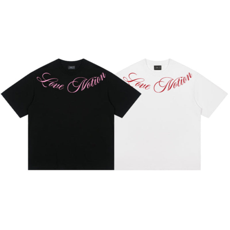 Heavyweight Neck logo Summer Tee V0552