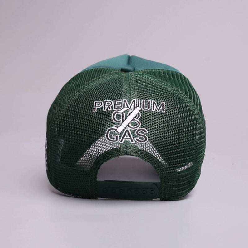 American retro logo mesh cap V0586