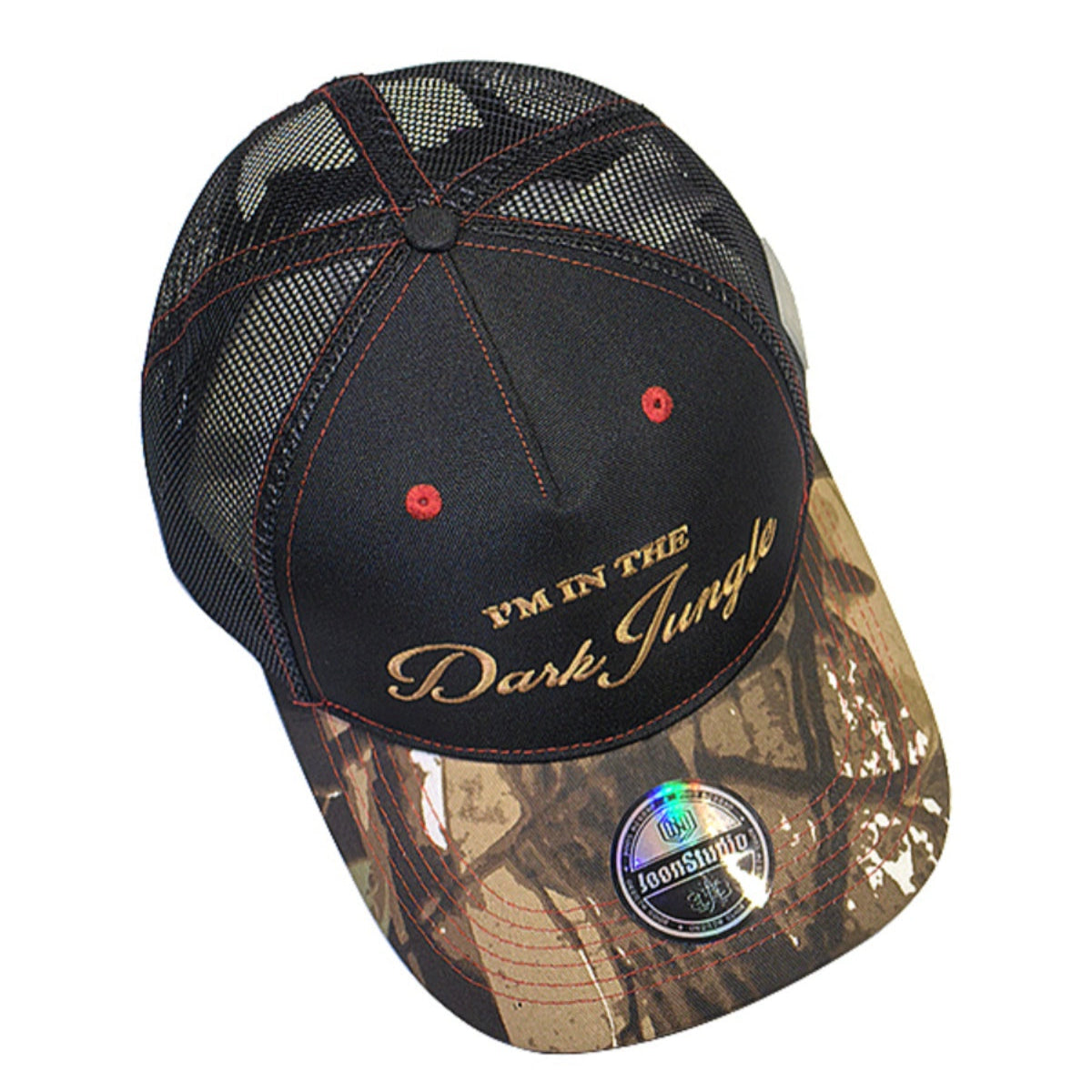 Camouflage Wide Brim Baseball Cap V0793