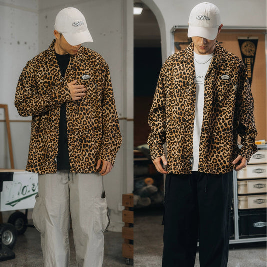 Vintage Animal Print Shirt V0807