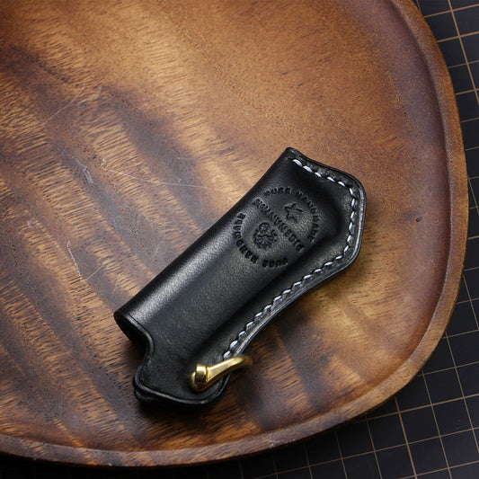 Retro Leather Lighter Case V0788