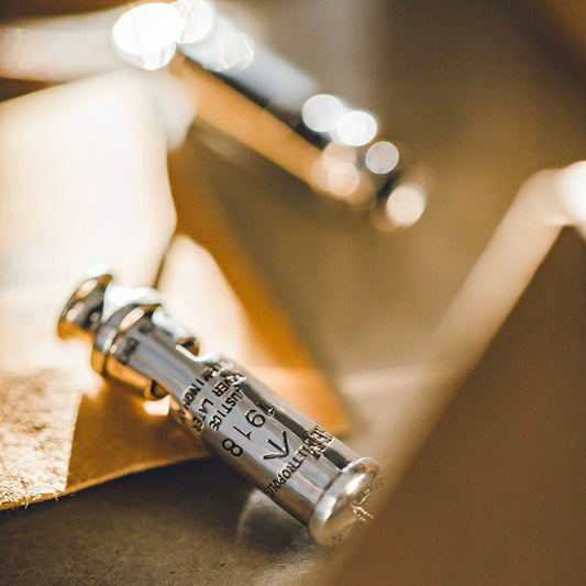 American Vintage Silver Whistle Necklace V0663