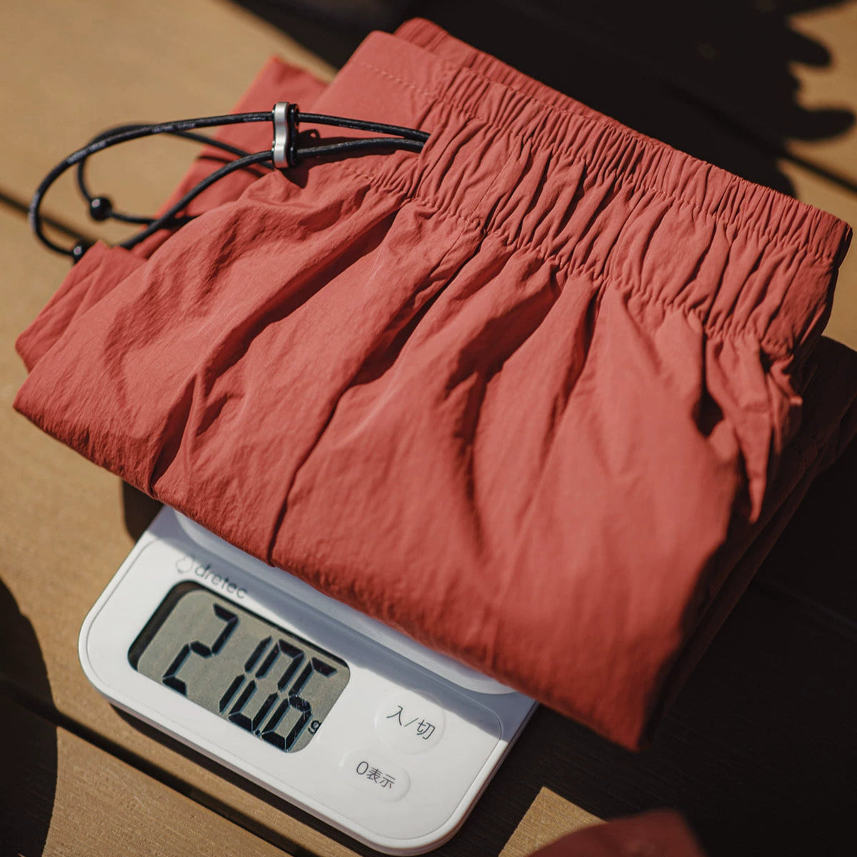 Sunset Orange Paratrooper Pants V0773