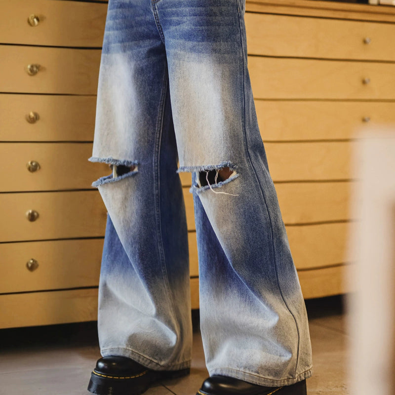 Spring Breeze Wide-Leg Jeans
