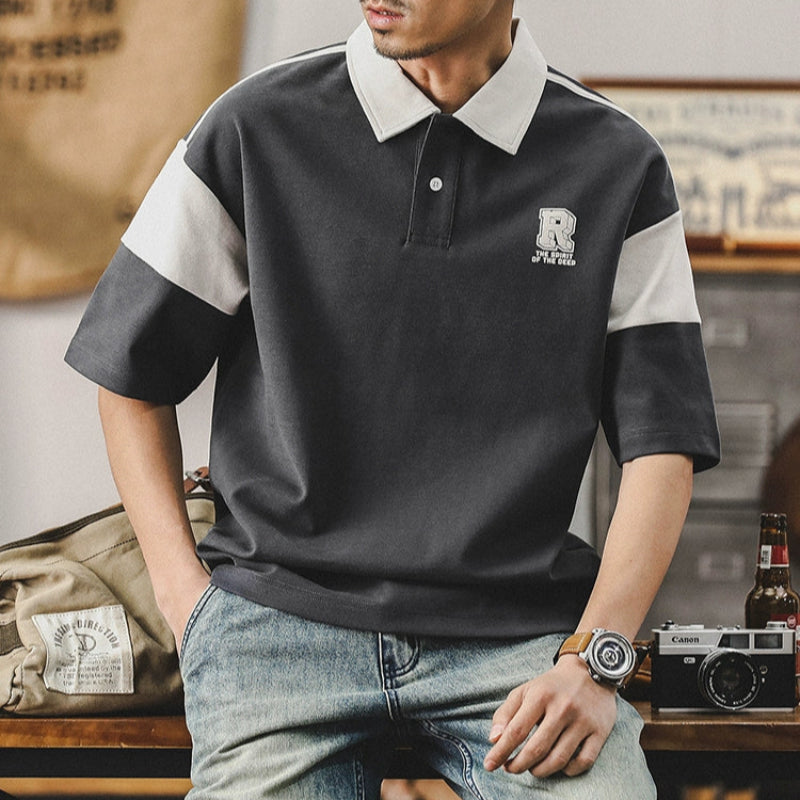 Premium Double-Sided Cotton Polo Tee V0583