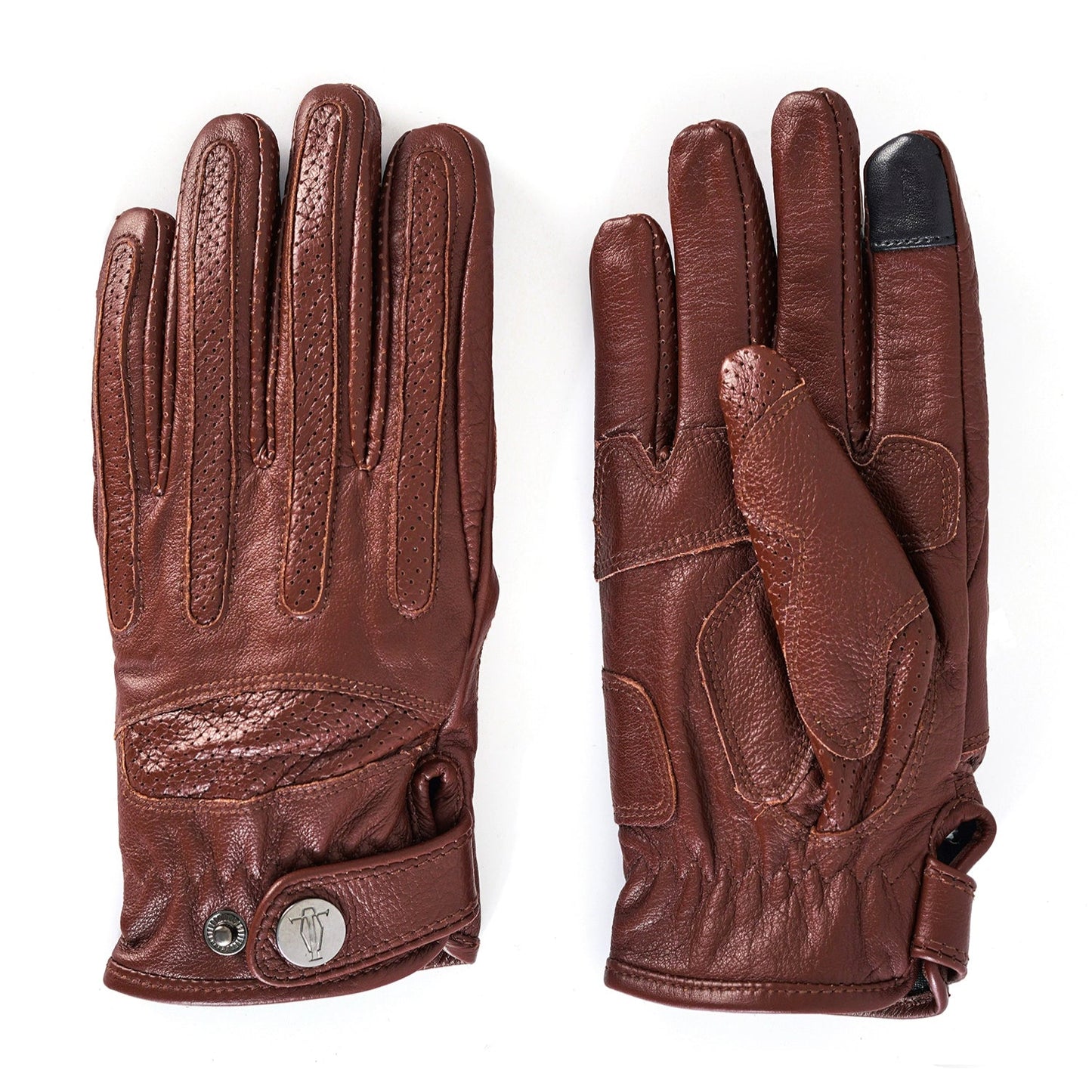 Vintage Touchscreen Riders Gloves V0797