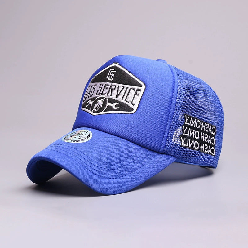 American retro logo mesh cap V0586