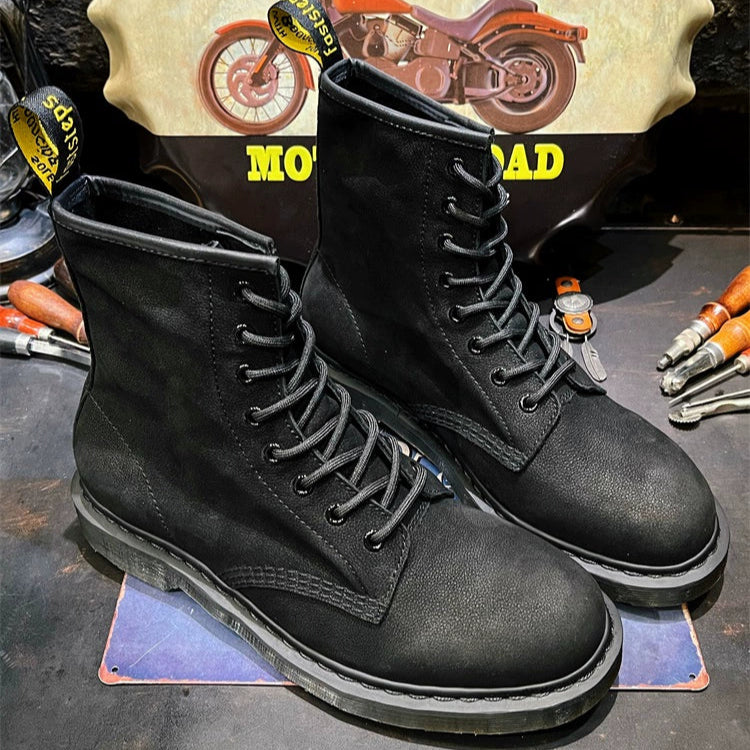 Retro British Biker Boots V0804