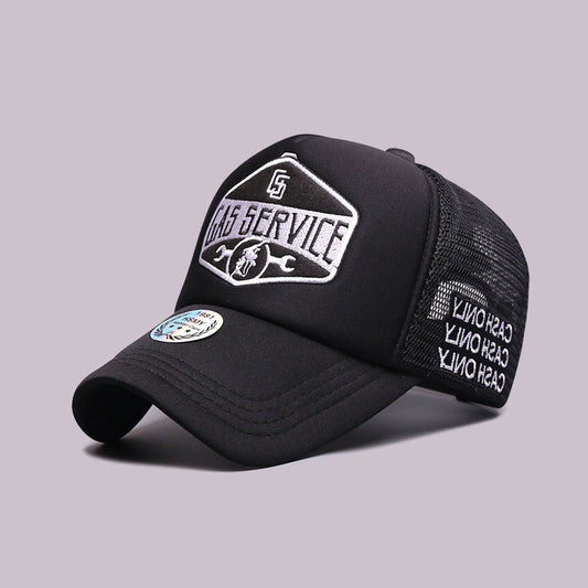 American retro logo mesh cap V0586