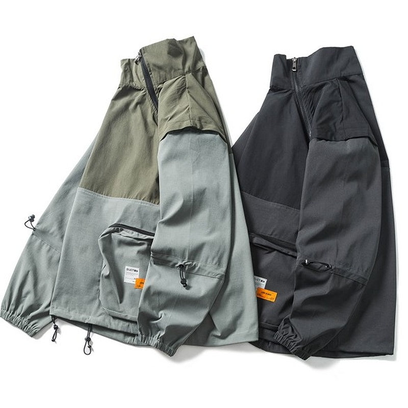 Urban Functional Zipper Jacket V0533