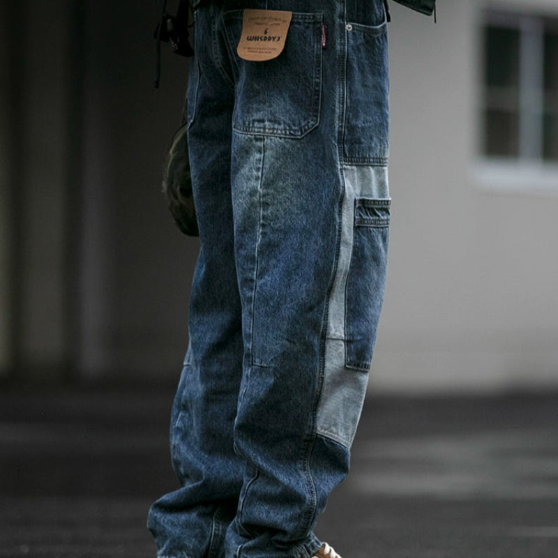 Vintage Patchwork Jeans V0768